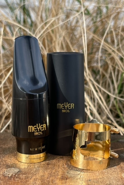 Meyer Bros Connoisseur Hard Rubber Tenor Saxophone Mouthpiece – TB