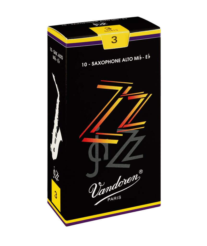 Vandoren ZZ Alto Saxophone Reeds – TB Winds