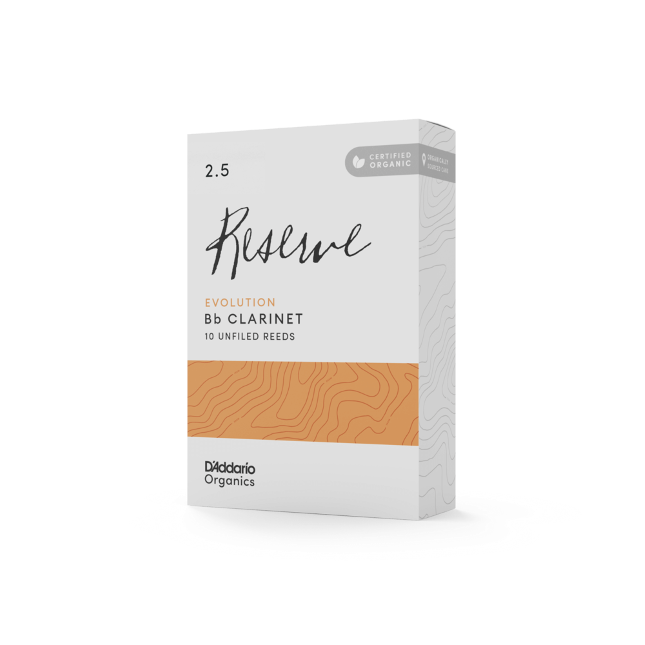 D'Addario Organic Reserve Evolution Bb Clarinet Reeds – TB Winds