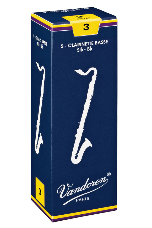Vandoren Traditional Bass Clarinet Reeds