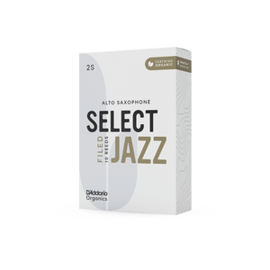 D'Addario Organic Select Jazz Filed Alto Saxophone Reeds