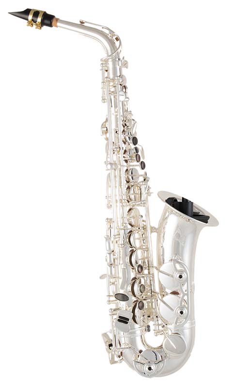 Selmer 411 Alto Saxophone - Silver Plate